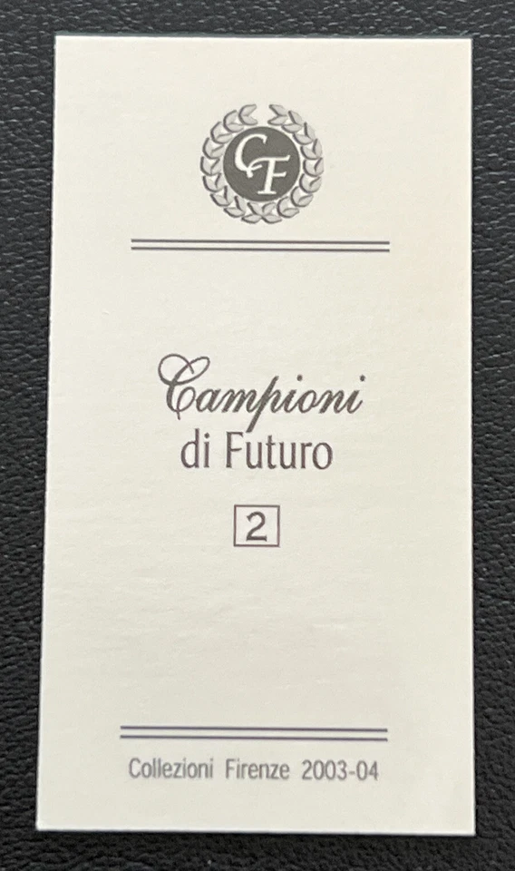 VITALI KLITSCHKO Boxing 2003-04 Campioni di Futuro Pugilato Card #2 Ukraine L75 - Image 2 of 2