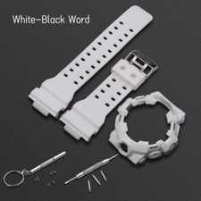 Watch band Resin Watch Strap And Bezel Fir For Casio GA700 GA-700SK GA710 GA735
