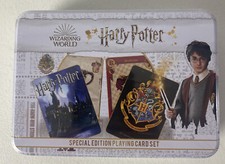 Harry Potter Wizarding World Playing Cards Special Edition Collectible Tin NEW