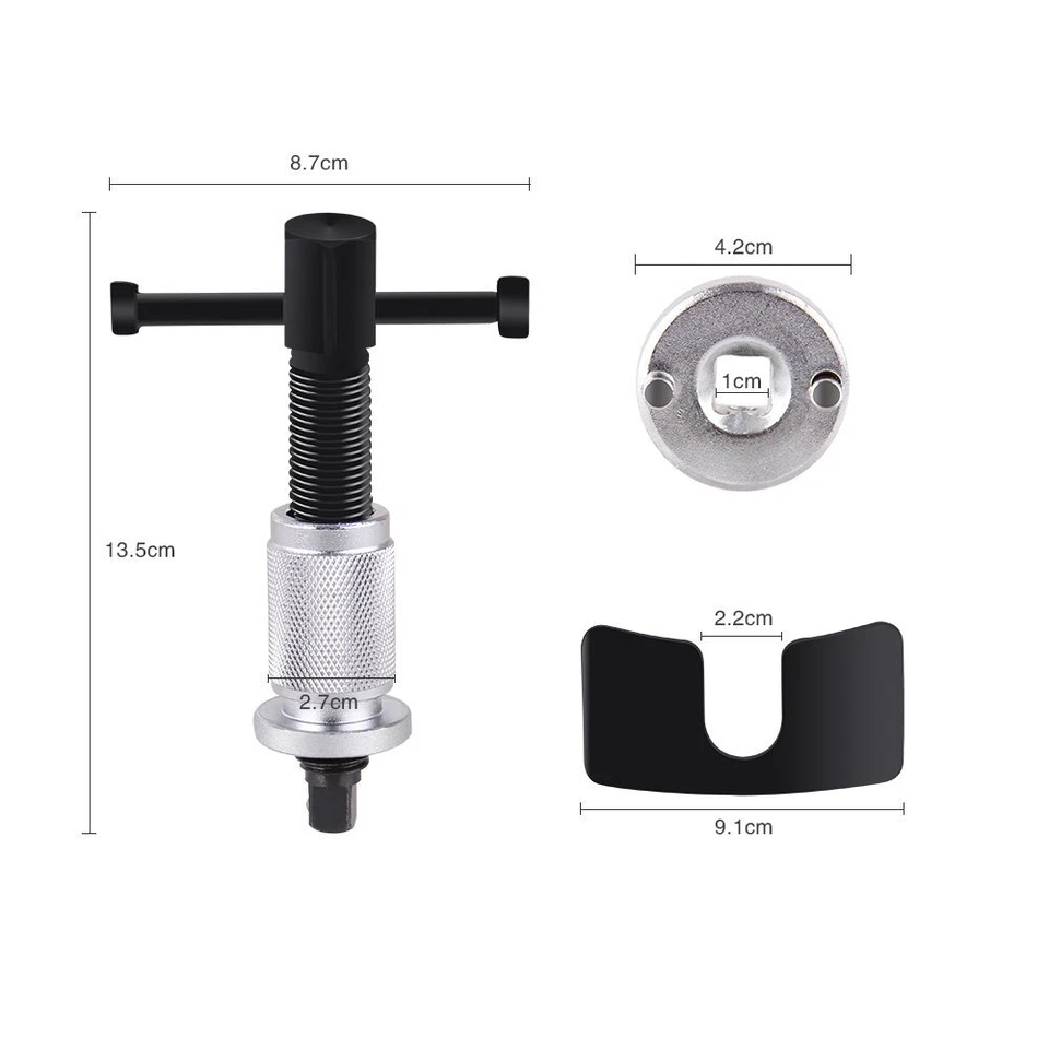 Herramienta de coche freno de disco pistón esparcidor separador pinza pinza rueda de rebobinado Foto 4 de 4