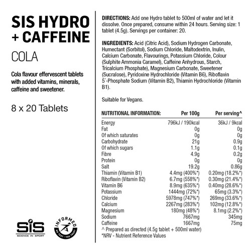 Science in Sport | Hydro Tablets + Electrolytes in Various Flavours | 8 Pack - Picture 18 of 34