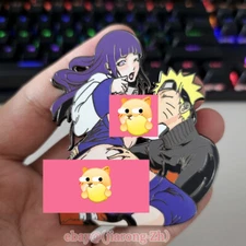 Anime Uzumaki & Hyuga Hinata Limited Enamel Pin Metal Badge Collectible