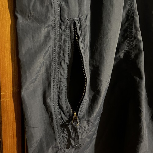 CHAPS Shorts Men's 42 x 9 Blue Cargo Zip Nylon Flat Front Belted Logo New - Picture 8 of 13