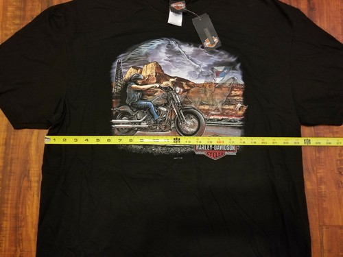 Harley Davidson San Benito, Texas - Maglietta Ghost Rider Nera - Uomo 2XL - NUOVA - Foto 7 di 8
