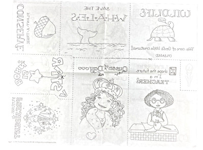 FC&A Iron On Transfer PATTERN  Acorn Whale Turtle Girl Queen Teacher Star