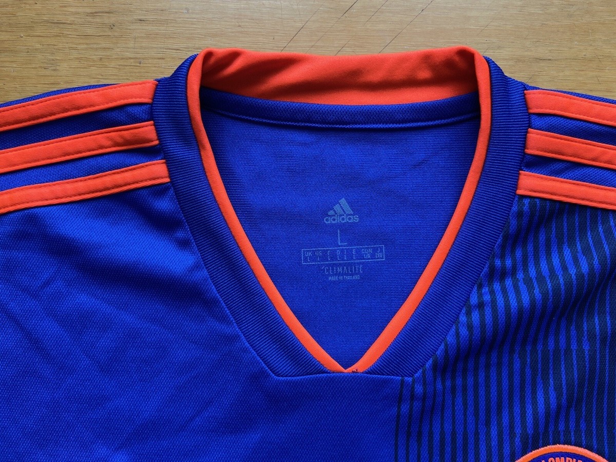 COLOMBIA 2018 2019 AWAY FOOTBALL SHIRT SOCCER JERSEY ADIDAS CW1562