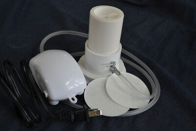 1 1/2'' FLUID BED WITH AIR PUMP FOR POWDER PAINTING JIGS AND FISHING LURES 