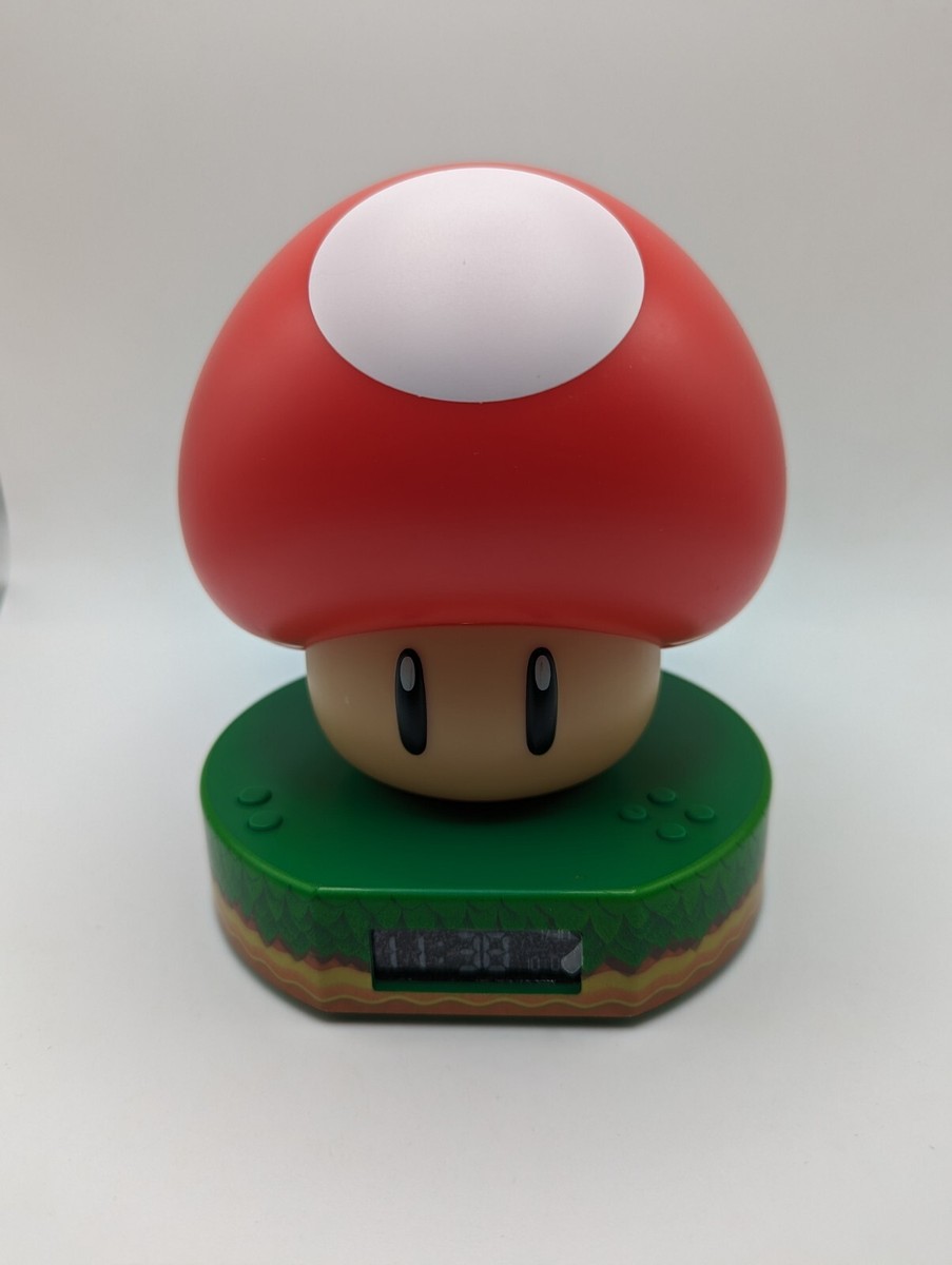Super Mario Mushroom Digital Alarm Clock New By Paladone | eBay
