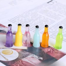 18PC 1:12 Scale Dollhouse Miniatures Lot Mini Soda Drinks Bottles Resin Decor