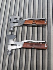 Set Of 2, Multi Tools Purpose Camping Emergency Survival Gear Kit Set
