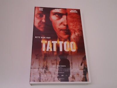 Tattoo - Rette deine Haut 2002 Uncut VHS German PAL Video Großbox August Diehl