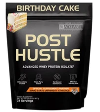 POST HUSTLE Advanced Whey Protein Isolate to Help Rebuild Muscles After Training