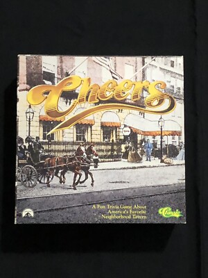 Cheers TV Show Trivia Board Game Classic Complete Never Played 1992 Paramount