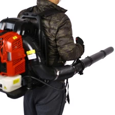76CC Backpack Leaf Snow Blower 4 Stroke Gas Power Extention Tube 750CFM