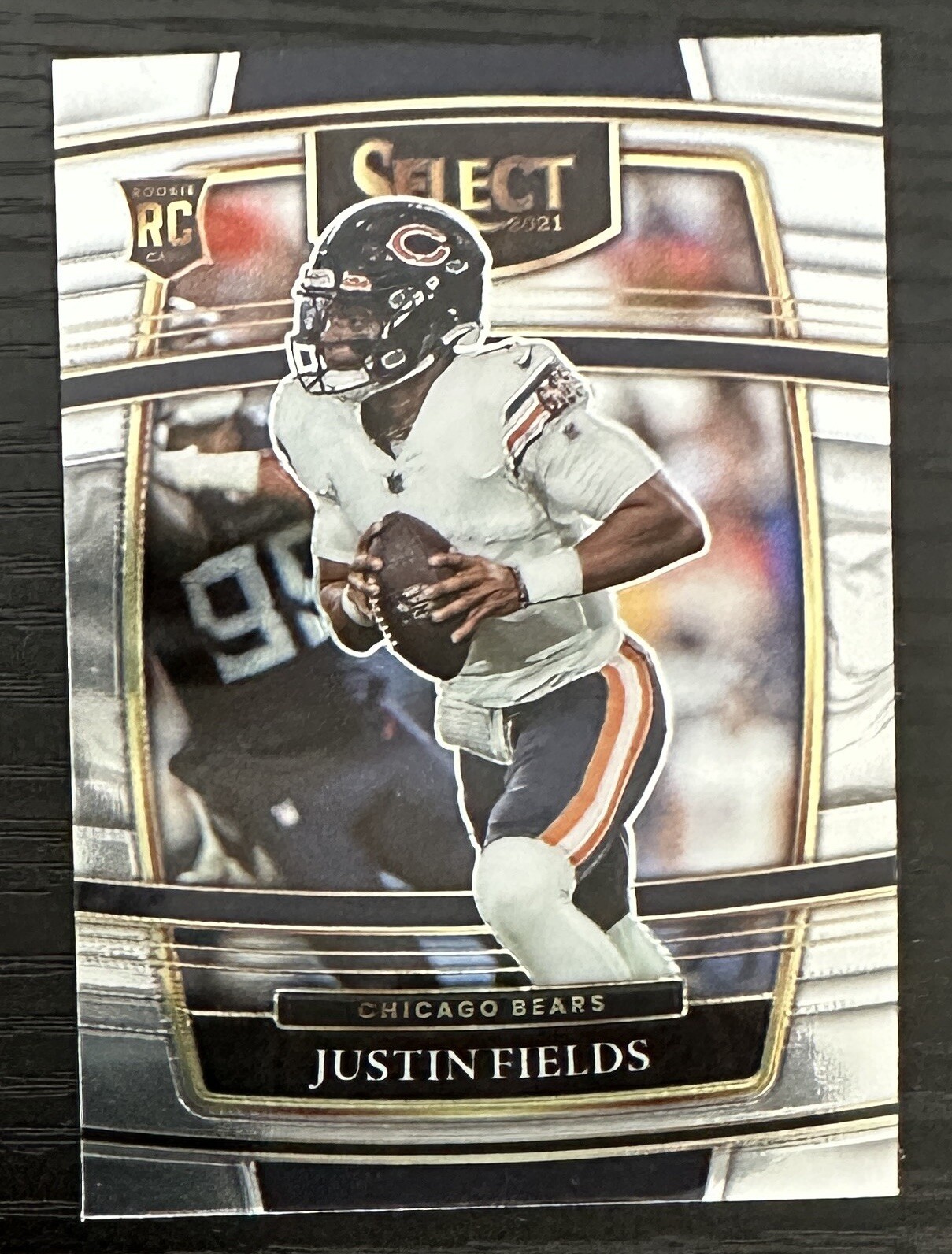 2021 Panini Select Football Justin Fields #50 Concourse Level Rookie CHI Bears