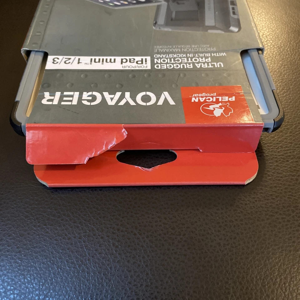 Hard Case Pelican Progear Voyager iPad Mini 1/2/3 w Built-in Kickstand Cover - Image 3 of 4