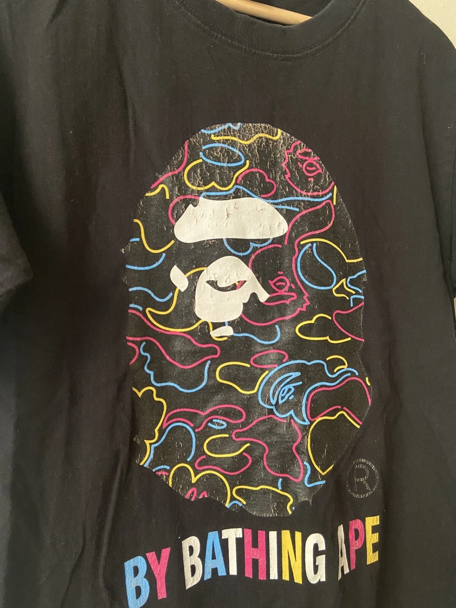 BAPE BLACK x Vilebrequin Back Print Tee White