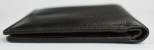 New Men's Leather wallet Bi-Fold Original Leather  Dark brown credit-card holder
