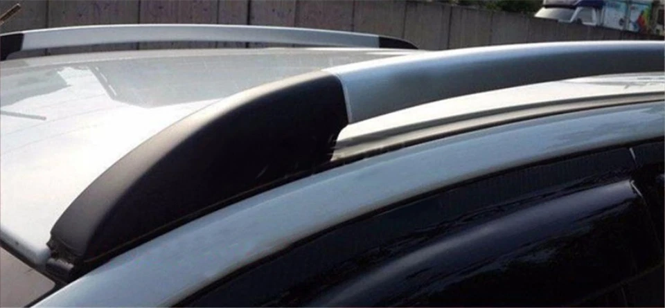 2 piezas rieles de techo rieles laterales de aluminio para Ford Ranger 1983-2022 Foto 4 de 4