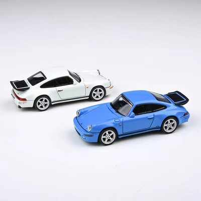Para 1:64 Alloy Model Car Porsche RUF 1987 CTR 911 Die-Cast Vehicle Collection