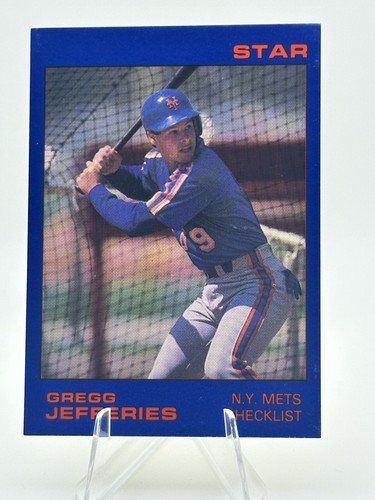 🔥RARE🔥 1988 STAR GREGG JEFFFRIES BLUE SET - Picture 2 of 23