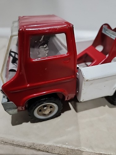 1968 Vintage Toy Marx Cement Mixer Truck Pressed Steel Louis Marx & Co - Picture 8 of 23