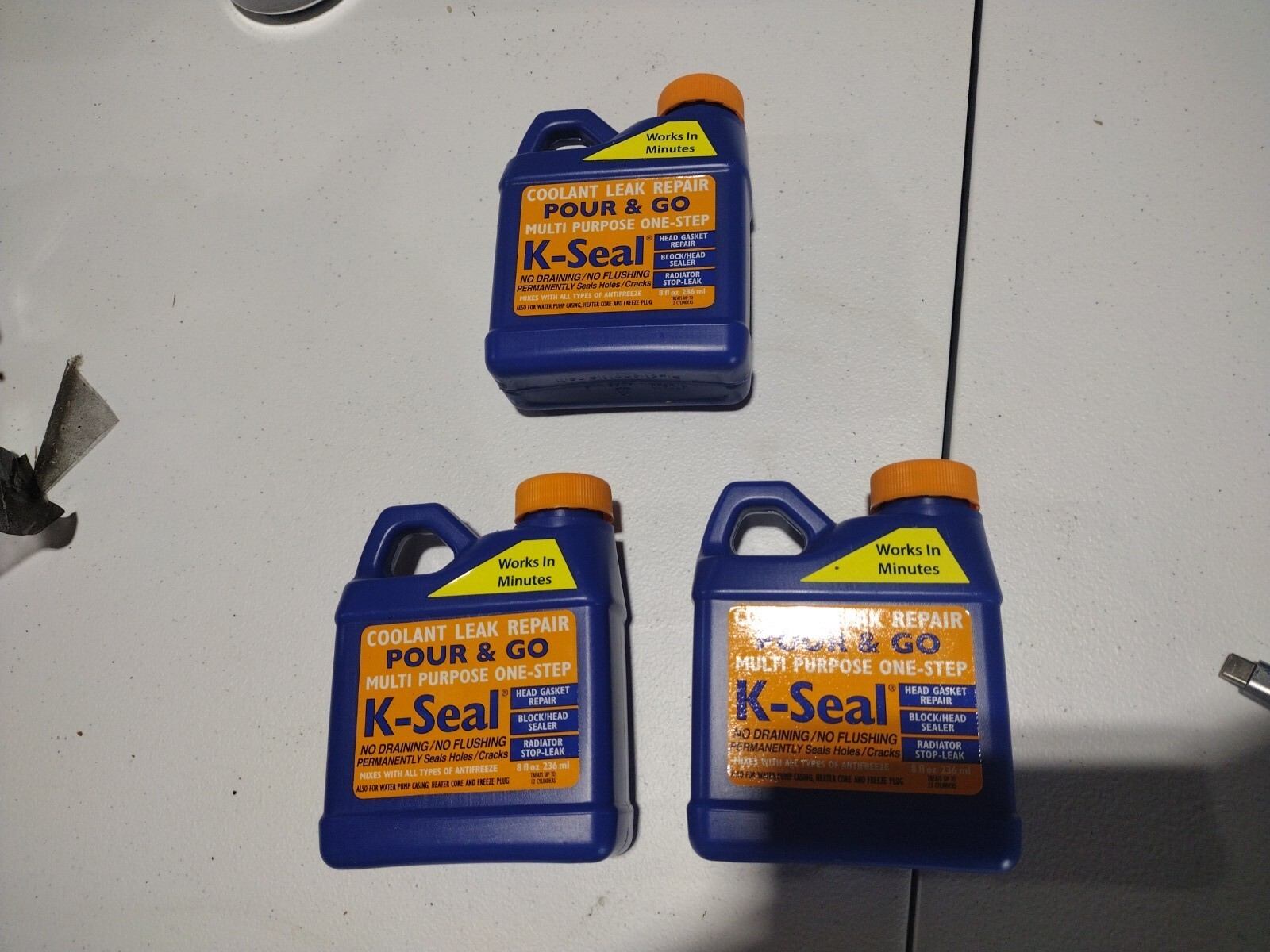 SOLVTEC KSEAL ST5501D RADIATOR COOLANT HEAD GASKET LEAK REPAIR 8 OZ