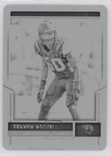 2017 Score Printing Plate Black 1/1 Telvin Smith #107 1m1f