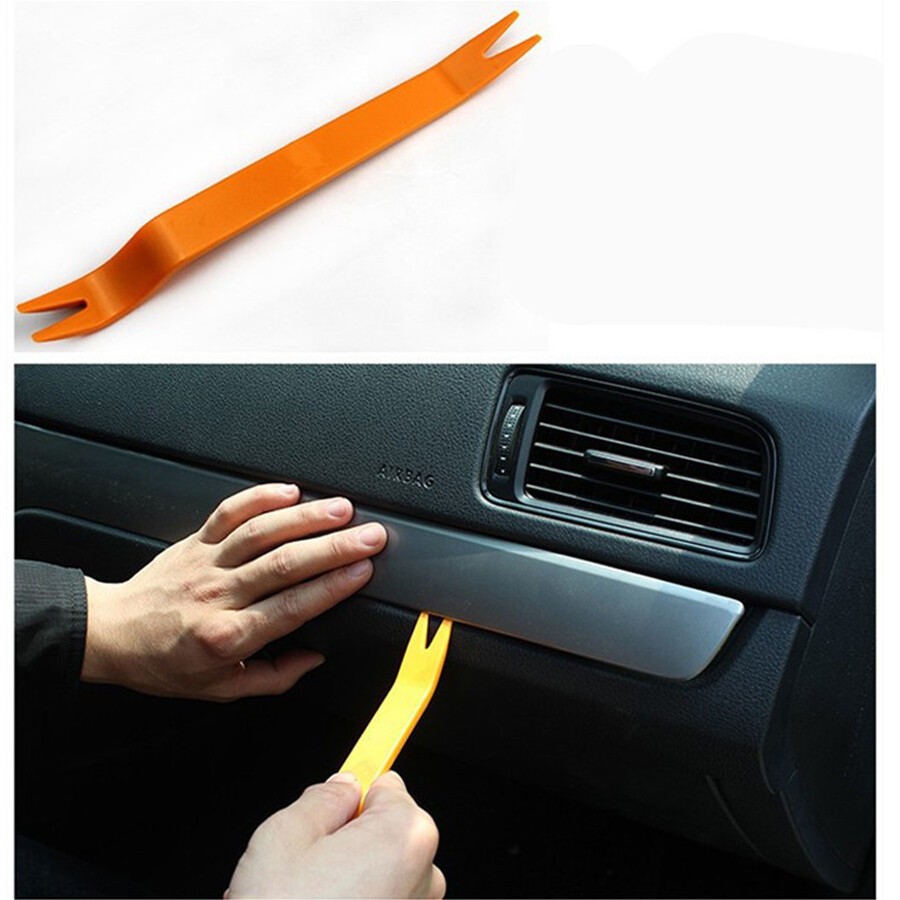 Plastic Trim Removal Pry Tool Set for Car Radio Panel Door Dash Clip Fasteners