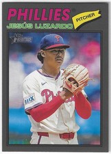 2026 Topps Heritage - DARK GRAY Jesus Luzardo #168