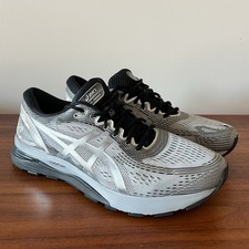 ASICS Gel Nimbus 21 Running Shoes Gray Black ...