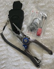 Sams EX Lockable Fishing Pliers 8" w/lanyard, carry sheath/belt clip