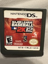Major League Baseball 2K12 Nintendo DS Game Only Tested