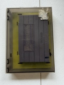 Nintendo SNES SNS-001 Console w/ Controllers, Power Adapter, 4 Games