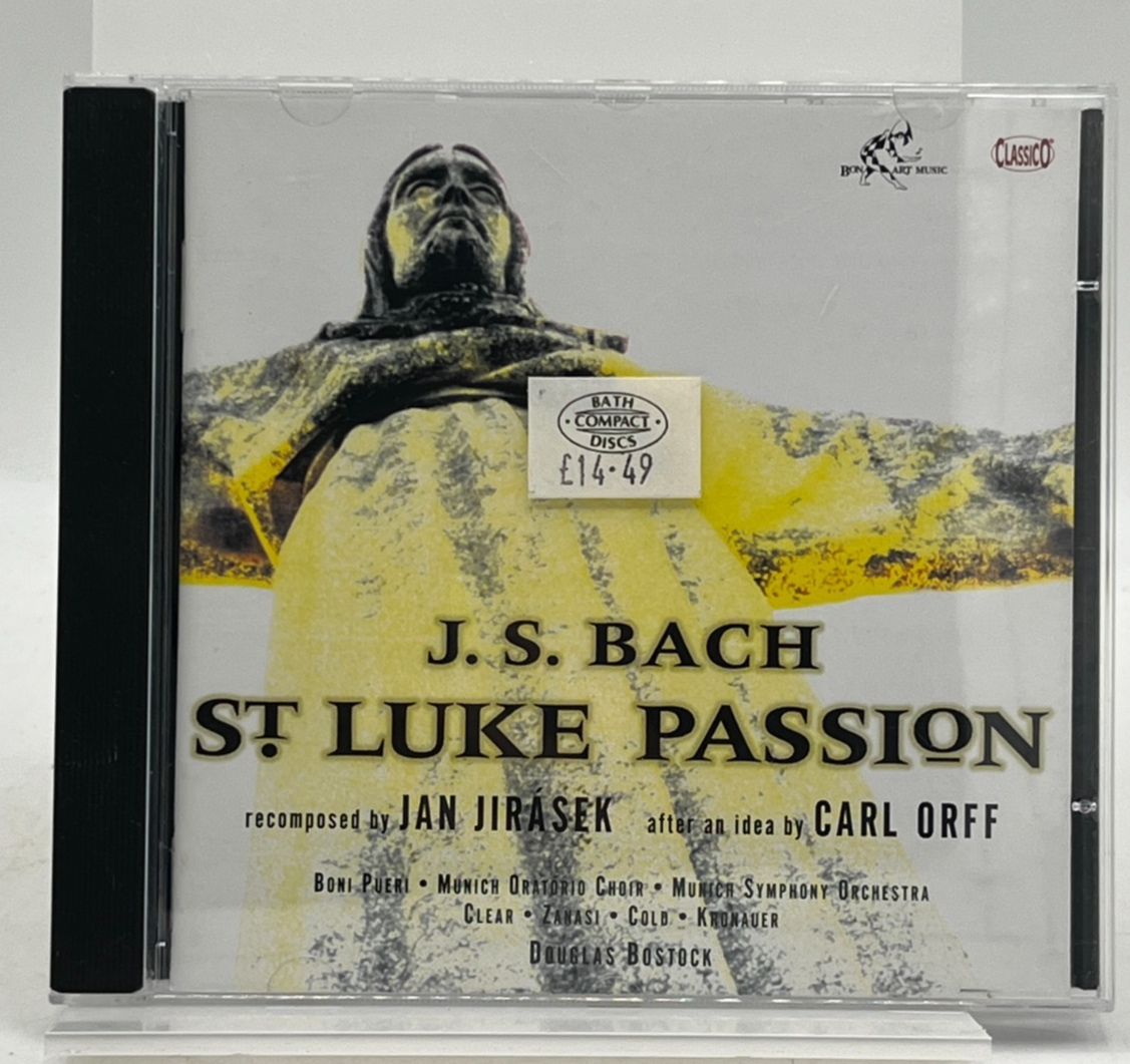 J.S. Bach: St. Luke Passion (Recomposed by Jan Jirasek After an Idea) CD 2000
