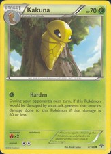 Kakuna 4/146 Uncommon XY Base Set Pokemon Heavily Played