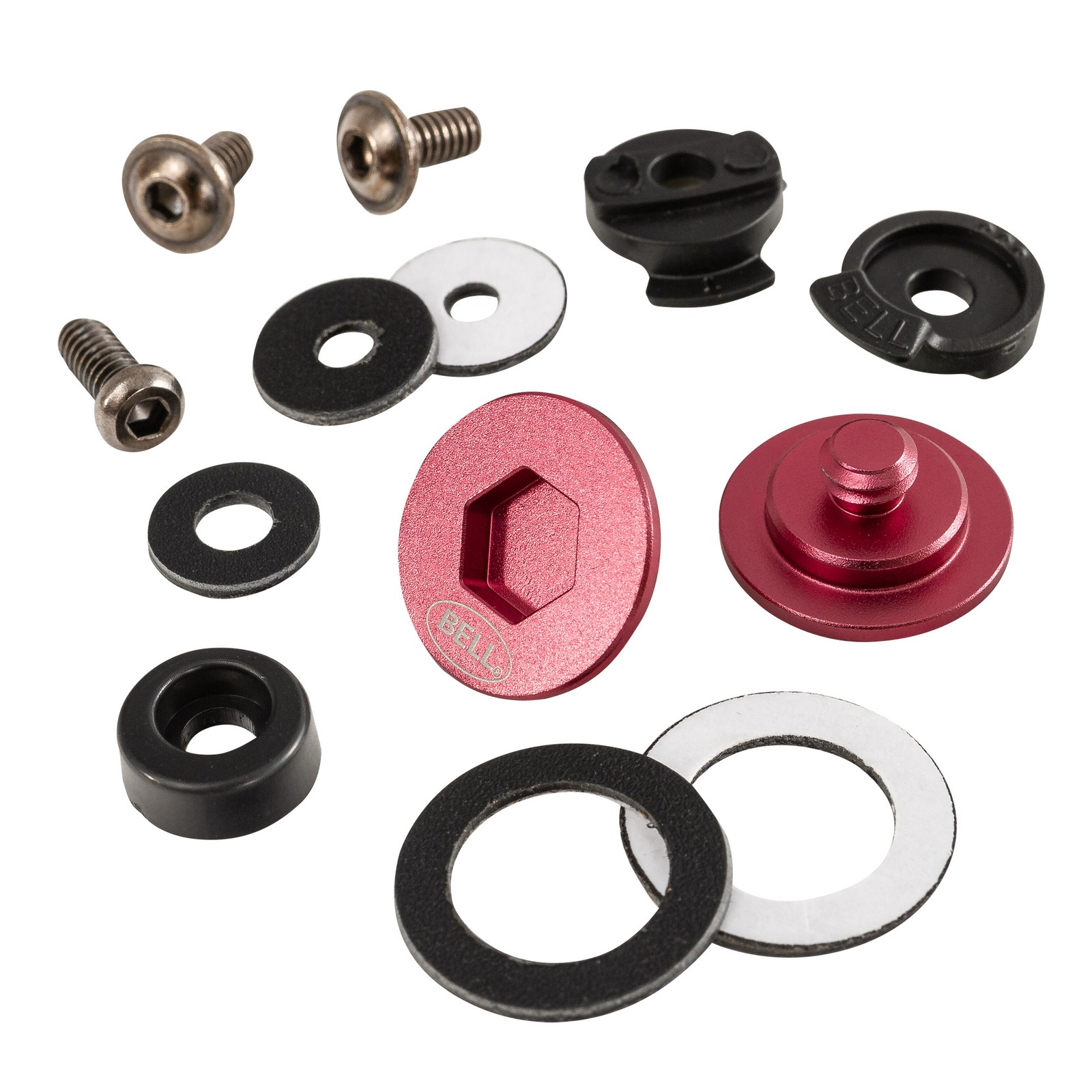 Bell Visor Pivot / Screw Kit For Bell HP10 & MAG-10 Helmets (10 Series) - Pink