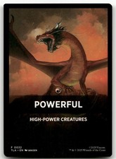 Powerful Theme Card #32 (NM) Avatar: The Last Airbender TLA Magic MTG