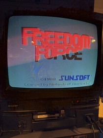 Freedom Force for NES Authentic Rare Game Cartridge Sample Prototype 