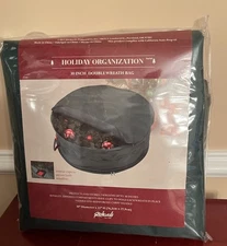 NEW Richards Green 30” Double Wreath Storage Bag