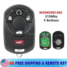 For 2005 2006 2007 Chevrolet Corvette Keyless Remote Control Key Fob M3n65981403