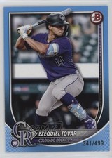 2025 Bowman Sky Blue 341/499 Ezequiel Tovar #84 1ny5