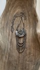 Long Silver-tone Necklace Beaded Dangles Boho 36” Southwest Style — photo 6