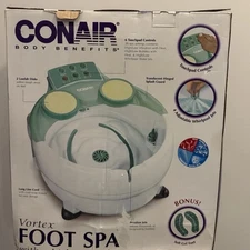 Conair Vortex Foot Spa Massager with Whirlpool Jets & Heat – Model FB30