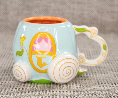 Disney Cinderella Kutsche 3D Becher Teetasse Disneys Prinzessin 400ml