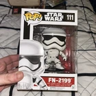 Funko Pop Star Wars FN-2199 #111 NIB Star Wars First Order Storm Trooper