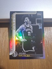 2025-26 Topps Target Black Friday Jalen Wilson Blackout Parallel #12 - Nets