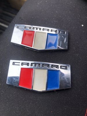 Chevrolet Camaro Original Badge Side Emblems 2x
