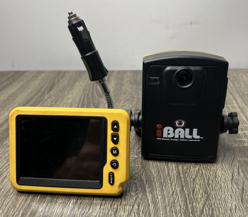 Iball i-Ball Digital Pro Wireless Magnetic Trailer Hitch Rear View Camera EUC!