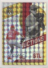 2021 Panini Mosaic Introductions Gold Prizm 5/10 Matthew Liberatore #INT9 5x8